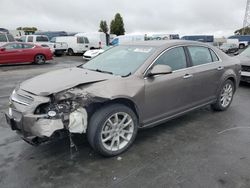 Salvage cars for sale at Hayward, CA auction: 2011 Chevrolet Malibu LTZ