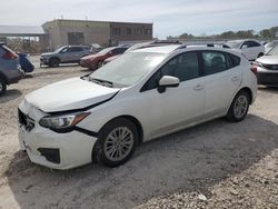 Subaru salvage cars for sale: 2018 Subaru Impreza Premium Plus