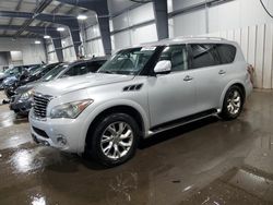 Salvage cars for sale at Ham Lake, MN auction: 2011 Infiniti QX56