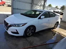 Nissan salvage cars for sale: 2021 Nissan Sentra SV