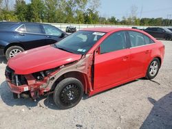 Chevrolet salvage cars for sale: 2015 Chevrolet Cruze LT