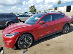 Salvage cars for sale at Woodhaven, MI auction: 2021 Ford Mustang MACH-E Select