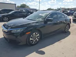 Salvage cars for sale at Orlando, FL auction: 2018 Honda Civic EX