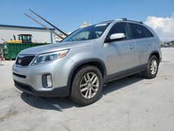 Salvage cars for sale at New Orleans, LA auction: 2014 KIA Sorento LX