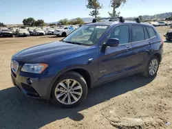 Salvage cars for sale at San Martin, CA auction: 2013 BMW X3 XDRIVE28I