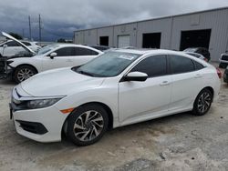 Salvage cars for sale at Jacksonville, FL auction: 2016 Honda Civic EX