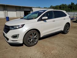 Salvage cars for sale at Grenada, MS auction: 2016 Ford Edge Sport