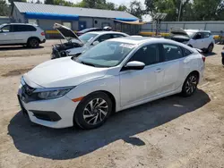 Salvage cars for sale at Wichita, KS auction: 2017 Honda Civic EX