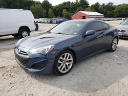 Salvage cars for sale at Mendon, MA auction: 2013 Hyundai Genesis Coupe 2.0T