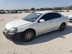 Salvage cars for sale at San Antonio, TX auction: 2011 Mitsubishi Galant FE