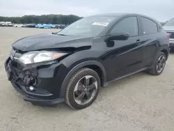 Salvage cars for sale at Assonet, MA auction: 2018 Honda HR-V EX