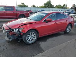 Salvage cars for sale at Littleton, CO auction: 2016 Mazda 6 Sport