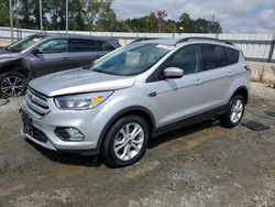 Salvage cars for sale at Spartanburg, SC auction: 2018 Ford Escape SE