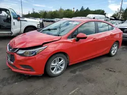 Salvage cars for sale from Copart Denver, CO: 2018 Chevrolet Cruze LT