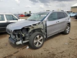 Jeep salvage cars for sale: 2020 Jeep Cherokee Limited