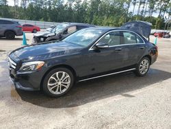 Salvage cars for sale at Harleyville, SC auction: 2015 Mercedes-Benz C 300 4matic