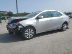 Toyota Corolla l salvage cars for sale: 2016 Toyota Corolla L