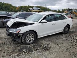 Salvage cars for sale at Windsor, NJ auction: 2012 Volkswagen Passat S