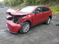 Salvage cars for sale at Marlboro, NY auction: 2021 Toyota Venza LE