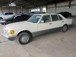 Salvage cars for sale at Phoenix, AZ auction: 1986 Mercedes-Benz 420 SEL