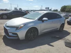 Salvage cars for sale at Oklahoma City, OK auction: 2024 Toyota Corolla SE