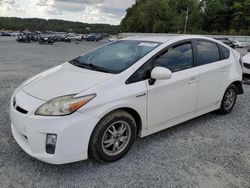 Salvage cars for sale at Concord, NC auction: 2011 Toyota Prius