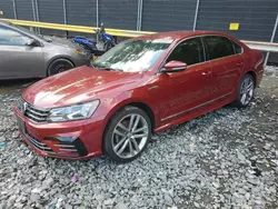 Salvage cars for sale at Waldorf, MD auction: 2017 Volkswagen Passat R-Line