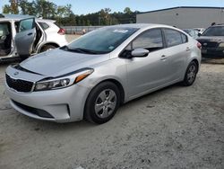 Salvage cars for sale at Spartanburg, SC auction: 2017 KIA Forte LX