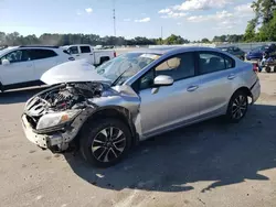 Honda salvage cars for sale: 2015 Honda Civic EX