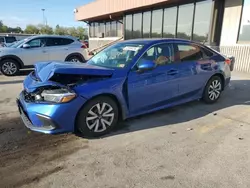 Honda salvage cars for sale: 2024 Honda Civic LX