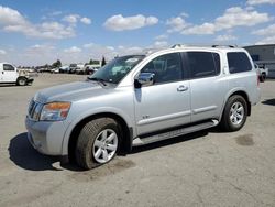 Salvage cars for sale at Bakersfield, CA auction: 2009 Nissan Armada SE