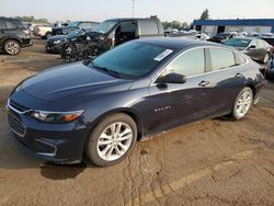 Chevrolet salvage cars for sale: 2018 Chevrolet Malibu LT