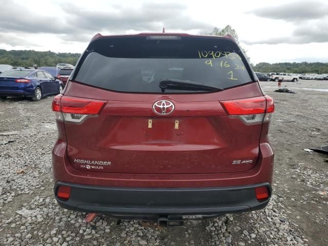 2018 Toyota Highlander SE