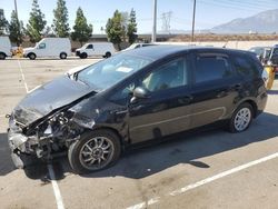 Salvage cars for sale at Rancho Cucamonga, CA auction: 2013 Toyota Prius V