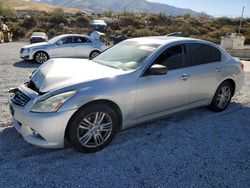 Salvage cars for sale at Reno, NV auction: 2012 Infiniti G37