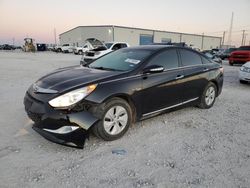 Salvage cars for sale at Haslet, TX auction: 2013 Hyundai Sonata Hybrid