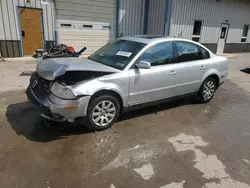 Salvage cars for sale at York Haven, PA auction: 2003 Volkswagen Passat GLS