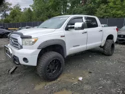 Salvage cars for sale from Copart Waldorf, MD: 2009 Toyota Tundra Crewmax