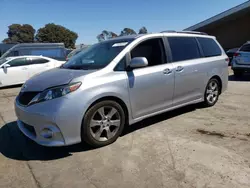 Carros salvage sin ofertas aún a la venta en subasta: 2014 Toyota Sienna Sport