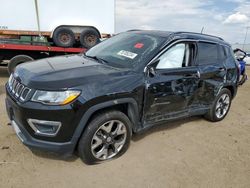 Salvage cars for sale from Copart Brighton, CO: 2018 Jeep Compass Limited