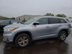 Toyota Vehiculos salvage en venta: 2015 Toyota Highlander XLE