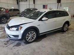 Salvage cars for sale at Franklin, WI auction: 2017 Volkswagen Golf Alltrack S