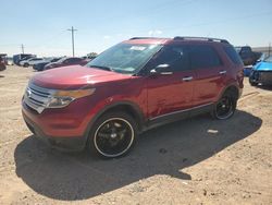 Salvage cars for sale at Andrews, TX auction: 2014 Ford Explorer XLT