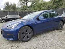 Salvage cars for sale at Waldorf, MD auction: 2023 Tesla Model 3