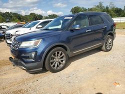 Salvage cars for sale at Theodore, AL auction: 2016 Ford Explorer Limited