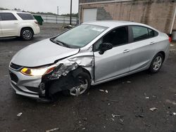 Salvage cars for sale at Fredericksburg, VA auction: 2017 Chevrolet Cruze LS