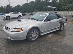 Salvage cars for sale at Savannah, GA auction: 2001 Ford Mustang