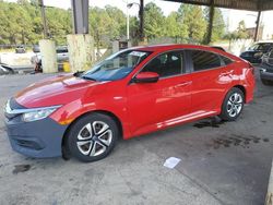 Honda salvage cars for sale: 2018 Honda Civic LX