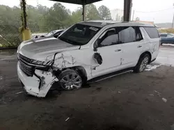 Chevrolet salvage cars for sale: 2021 Chevrolet Tahoe C1500 Premier