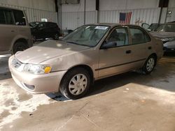 Carros salvage para piezas a la venta en subasta: 2002 Toyota Corolla CE